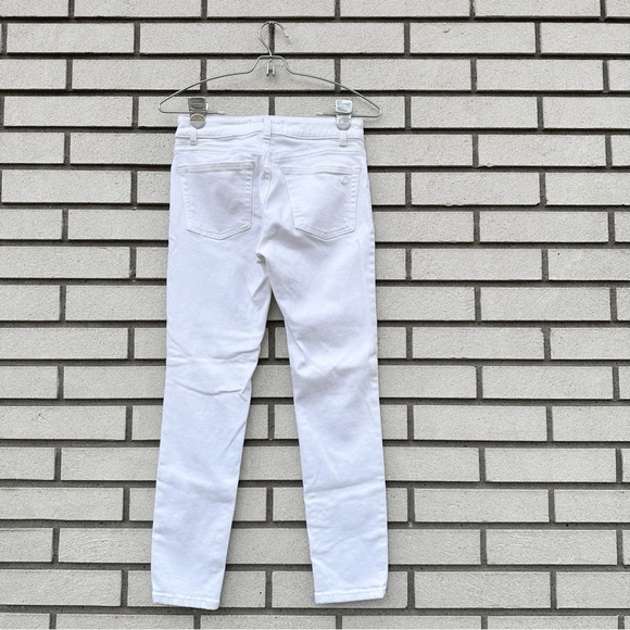 DL1961 Florence Instasculpt Cropped Jeans in Porcelain White - Picture 11 of 12